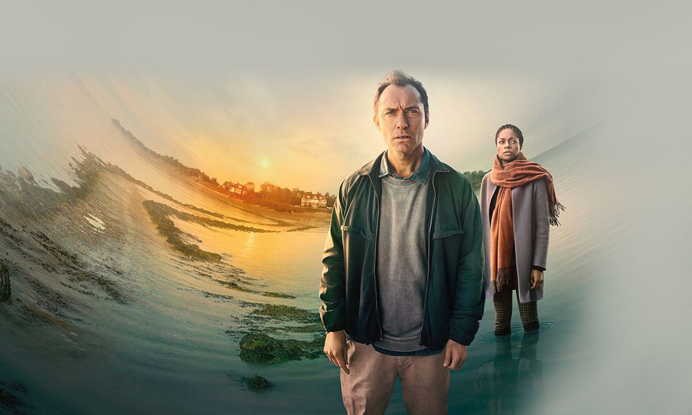 Jude Law eta Naomi Harris aktoreek parte hartzen dute telesailean. BERRIA. Jude Law eta Naomi Harris aktoreek parte hartzen dute telesailean. BERRIA.
