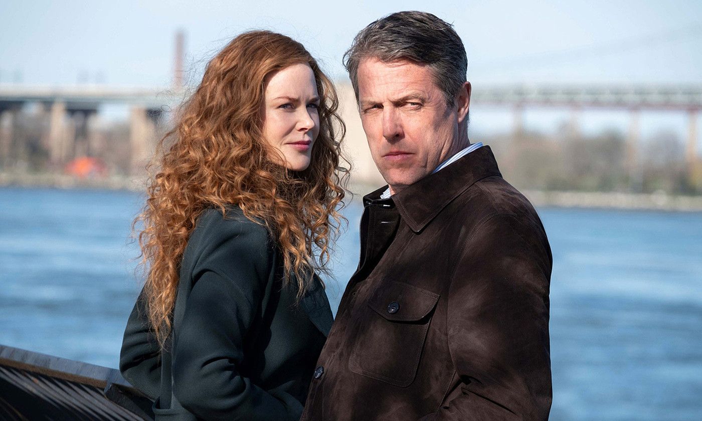 Aktore protagonistak Nicole Kidman eta Hugh Grant. BERRIA. Aktore protagonistak Nicole Kidman eta Hugh Grant. BERRIA.