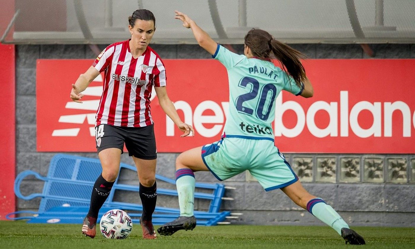 Eunate Athleticekoa Paula Levantekoa gainditu nahirik. ATHLETIC.