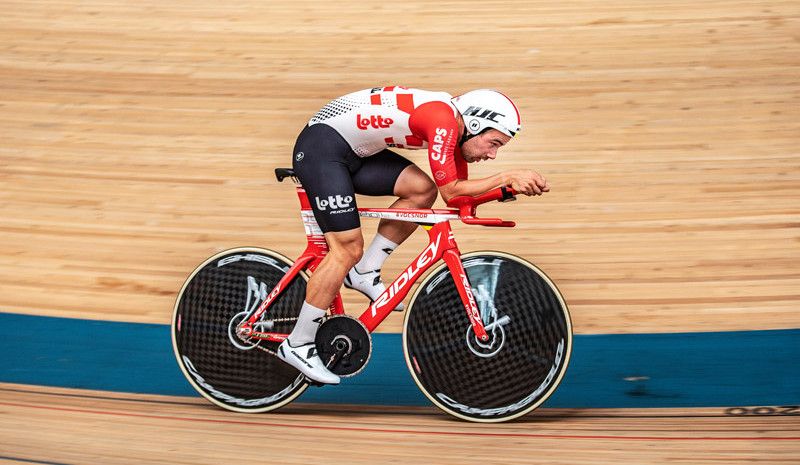 Victor Campenaerts, ahalegin betean. BERRIA