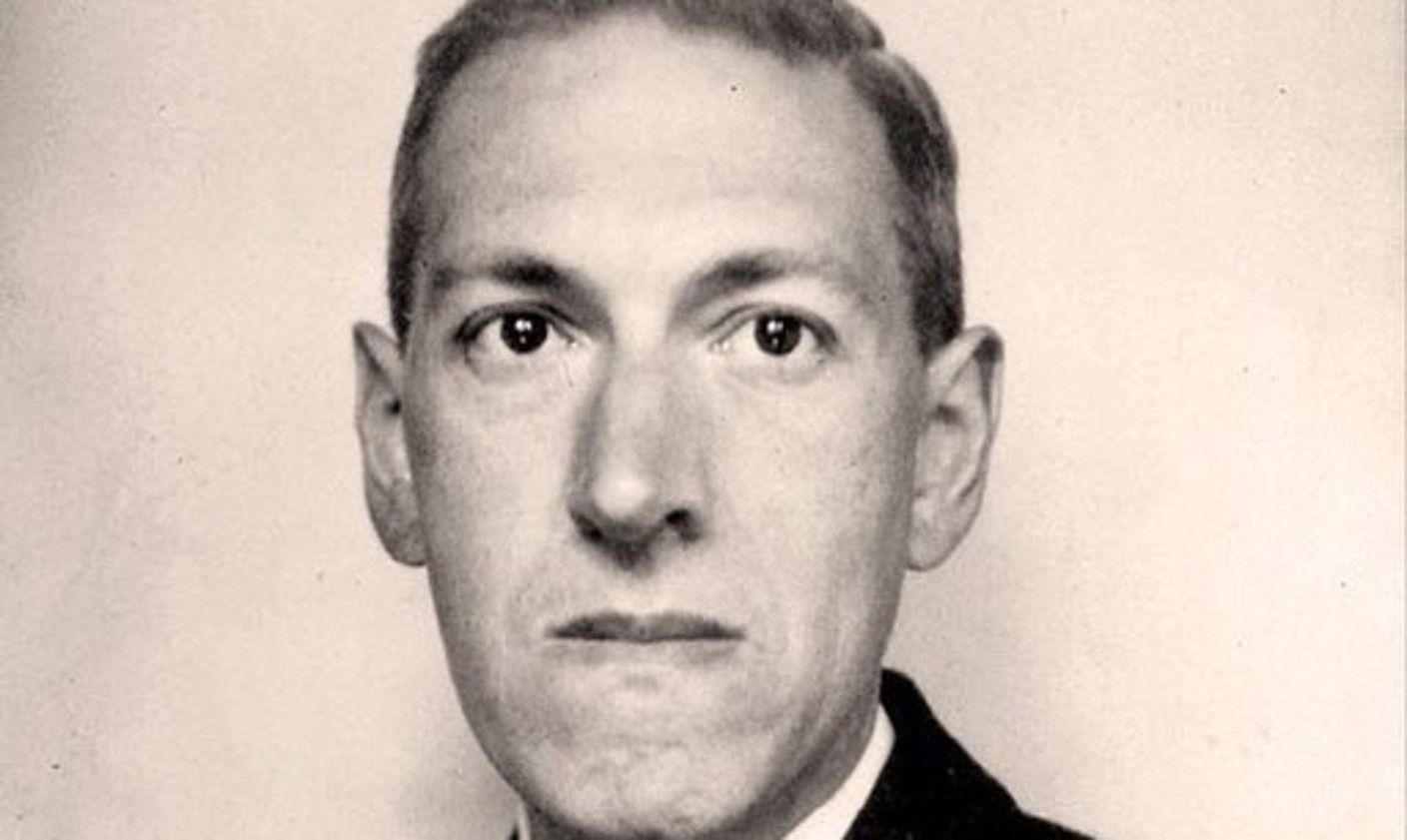 Howard Phillips Lovecraft idazlea, 1934ko irudi batean. LUCIAN BERT TRUESDALE.