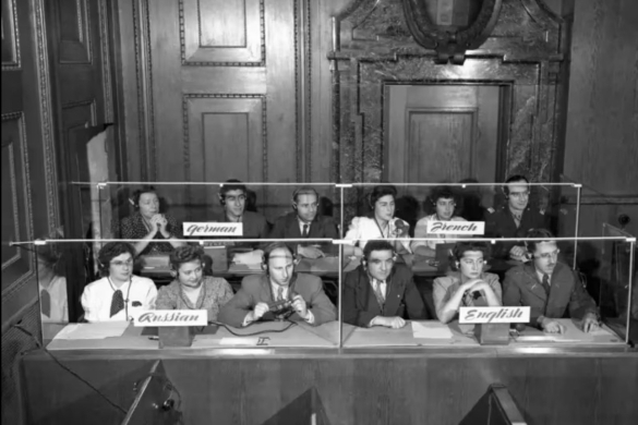 (ID_17320129541995) (/Bettman archive) Nurenbergeko (Alemania) epaiketetan egon ziren interpreteak (ID_17320129541995) (/Bettman archive) Nurenbergeko (Alemania) epaiketetan egon ziren interpreteak