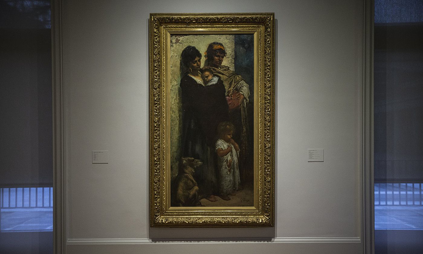 Gustave Doreren Eskaleak margolana da museoak iaz erosi zituen artelanetatik zaharrena. Ilustrazioengatik da ezaguna bereziki artista frantziarra. ARITZ LOIOLA / FOKU. Gustave Doreren Eskaleak margolana da museoak iaz erosi zituen artelanetatik zaharrena. Ilustrazioengatik da ezaguna bereziki artista frantziarra. ARITZ LOIOLA / FOKU.