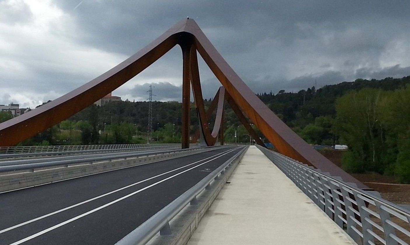 URSSA enpresak egindako proiektu bat, Tera ibaiaren zubian, Katalunian. URSSA. URSSA enpresak egindako proiektu bat, Tera ibaiaren zubian, Katalunian. URSSA.