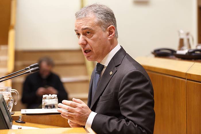 Iñigo Urkullu lehendakaria, artxiboko argazki batean. DAVID AGUILAR, EFE