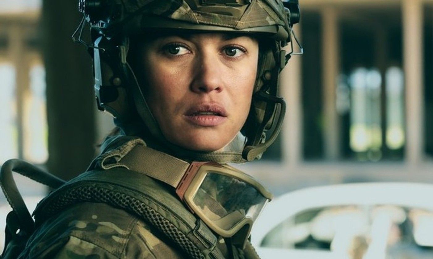 Olga Kurylenko antzezleak interpretatu du protagonista. SENTINELLE. Olga Kurylenko antzezleak interpretatu du protagonista. SENTINELLE.