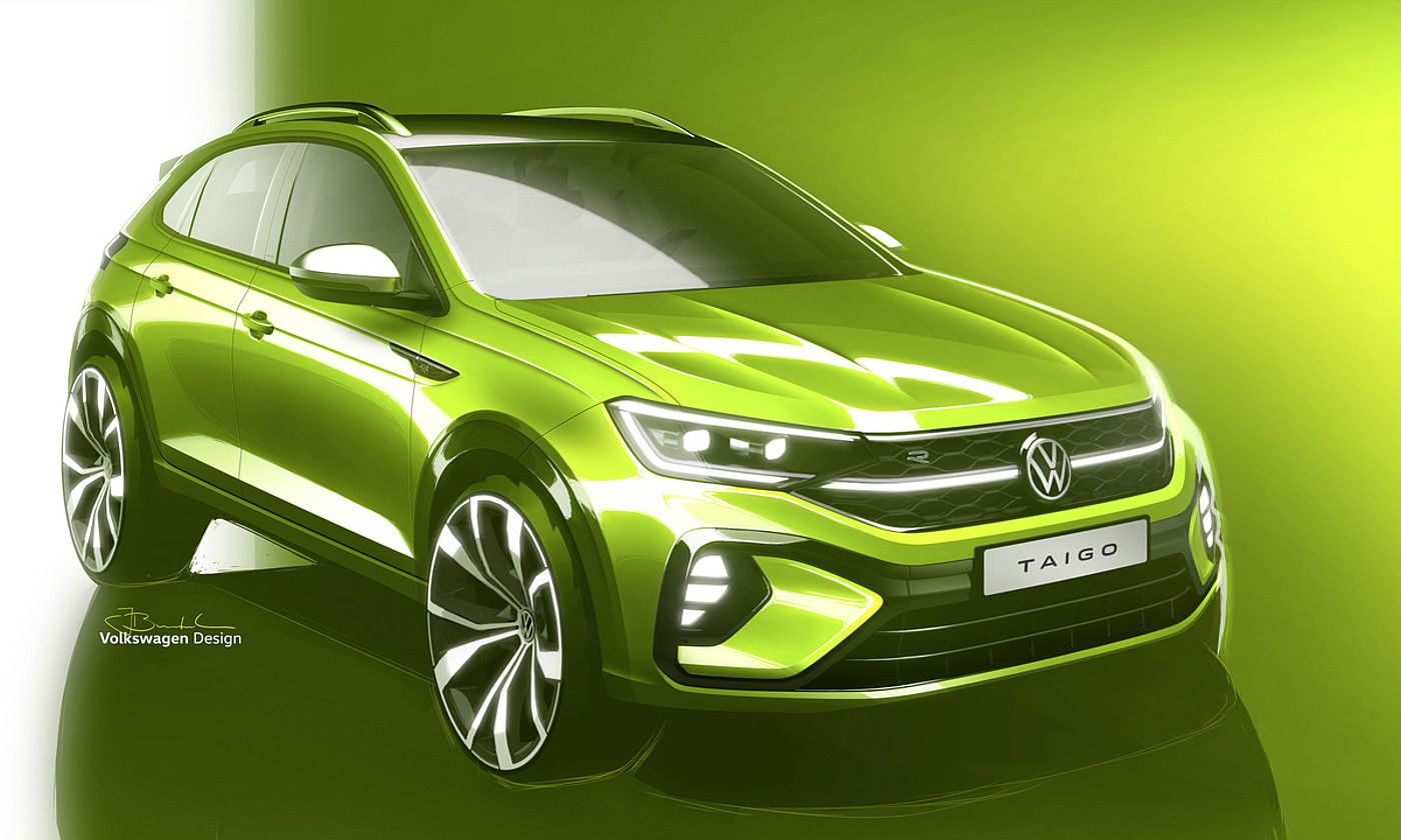 Volkswagen etxeak Iruñean ekoitziko duen modelo berria. VW. Volkswagen etxeak Iruñean ekoitziko duen modelo berria. VW.