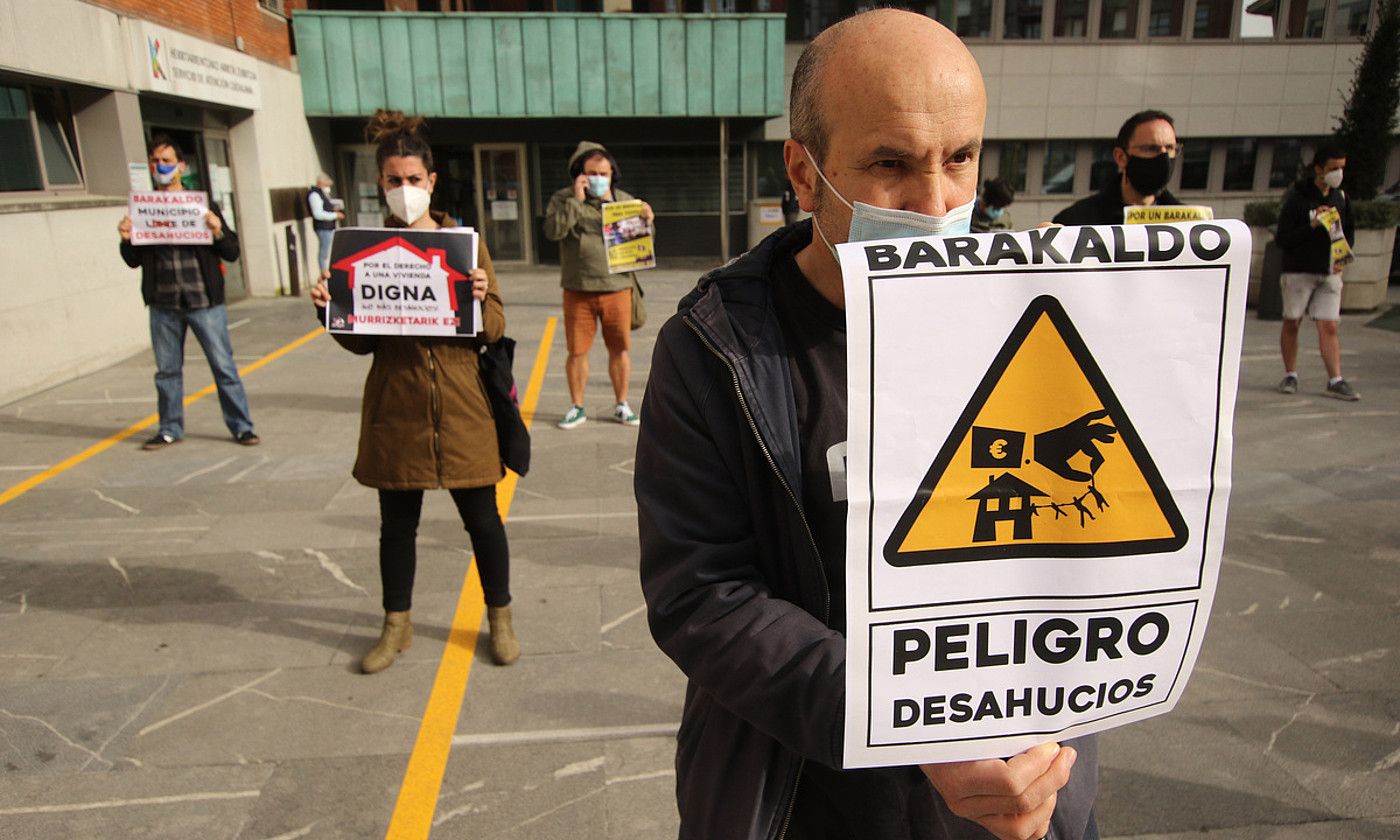 Bilbon eraikitzen ari diren etxebizitzak. ARITZ LOIOLA / FOKU. Bilbon eraikitzen ari diren etxebizitzak. ARITZ LOIOLA / FOKU.