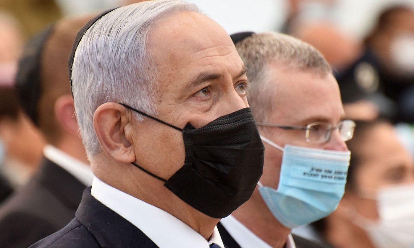 Benjamin Netanyahu Israelgo lehen ministroa. DEBBIE HILL / EFE.