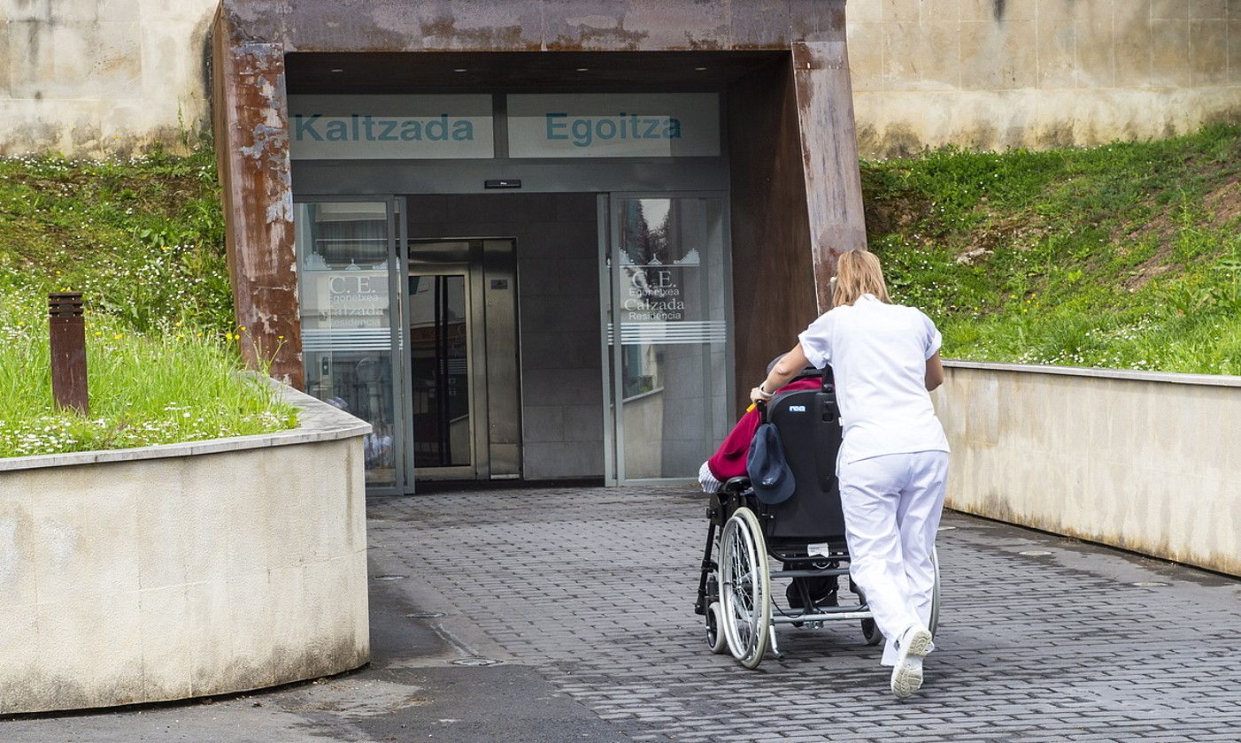 Gernika-Lumoko (Bizkaia) Kaltzada egoitza, artxiboko irudi batean. MARISOL RAMIREZ / FOKU.