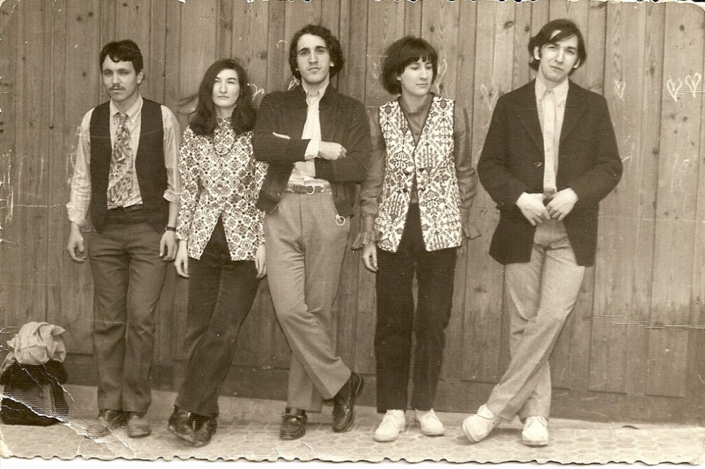 Biurriak taldea 1968an. Biurriak taldea 1968an.
