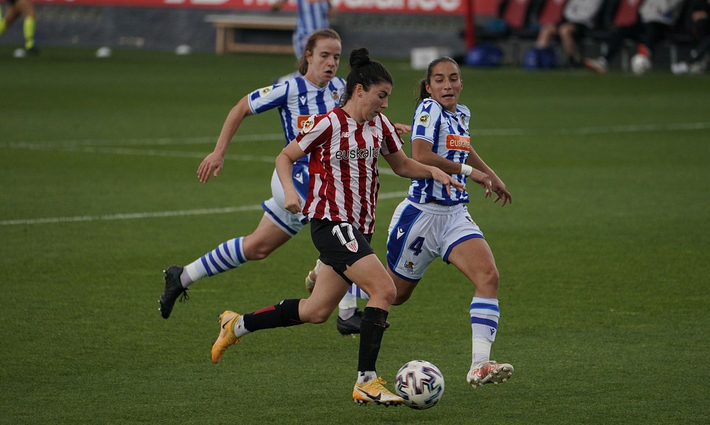 Athleticek eta Realak Lezaman jokatutako ligako azken partida. ARITZ LOIOLA / FOKU. Athleticek eta Realak Lezaman jokatutako ligako azken partida. ARITZ LOIOLA / FOKU.