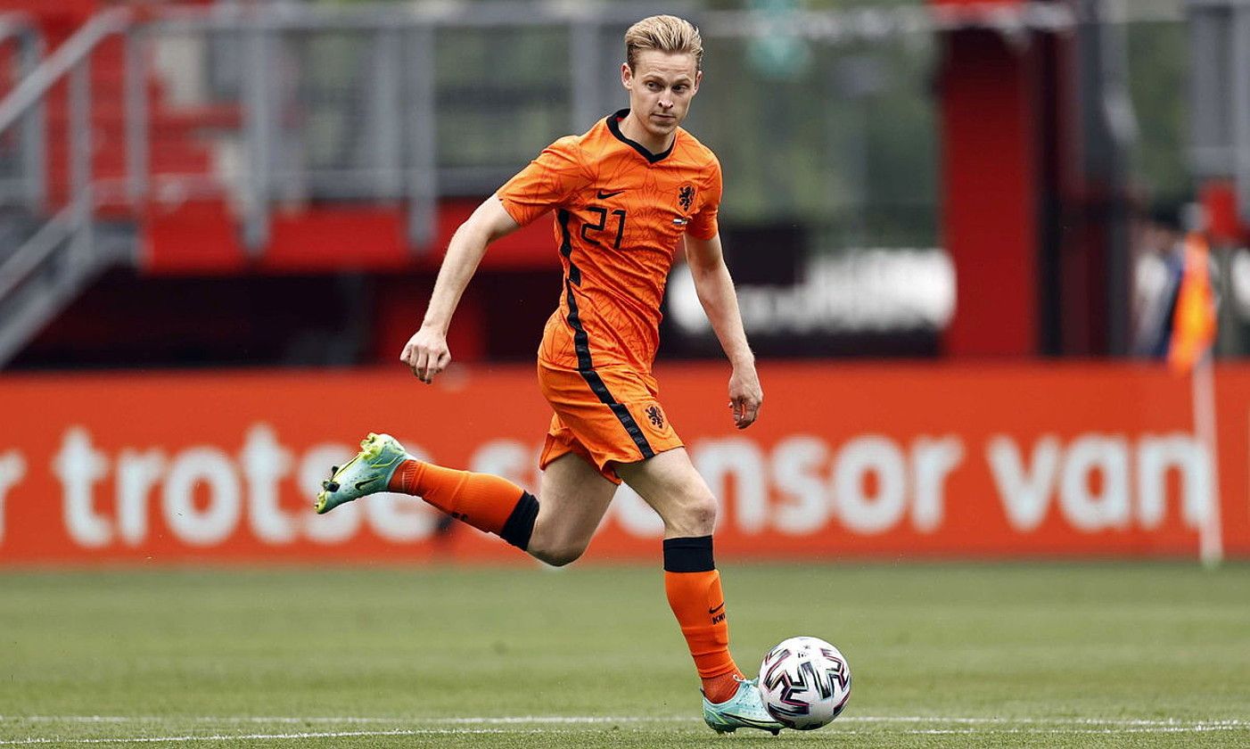 Frenkie de Jong. MAURICE VAN STEEN / EFE.