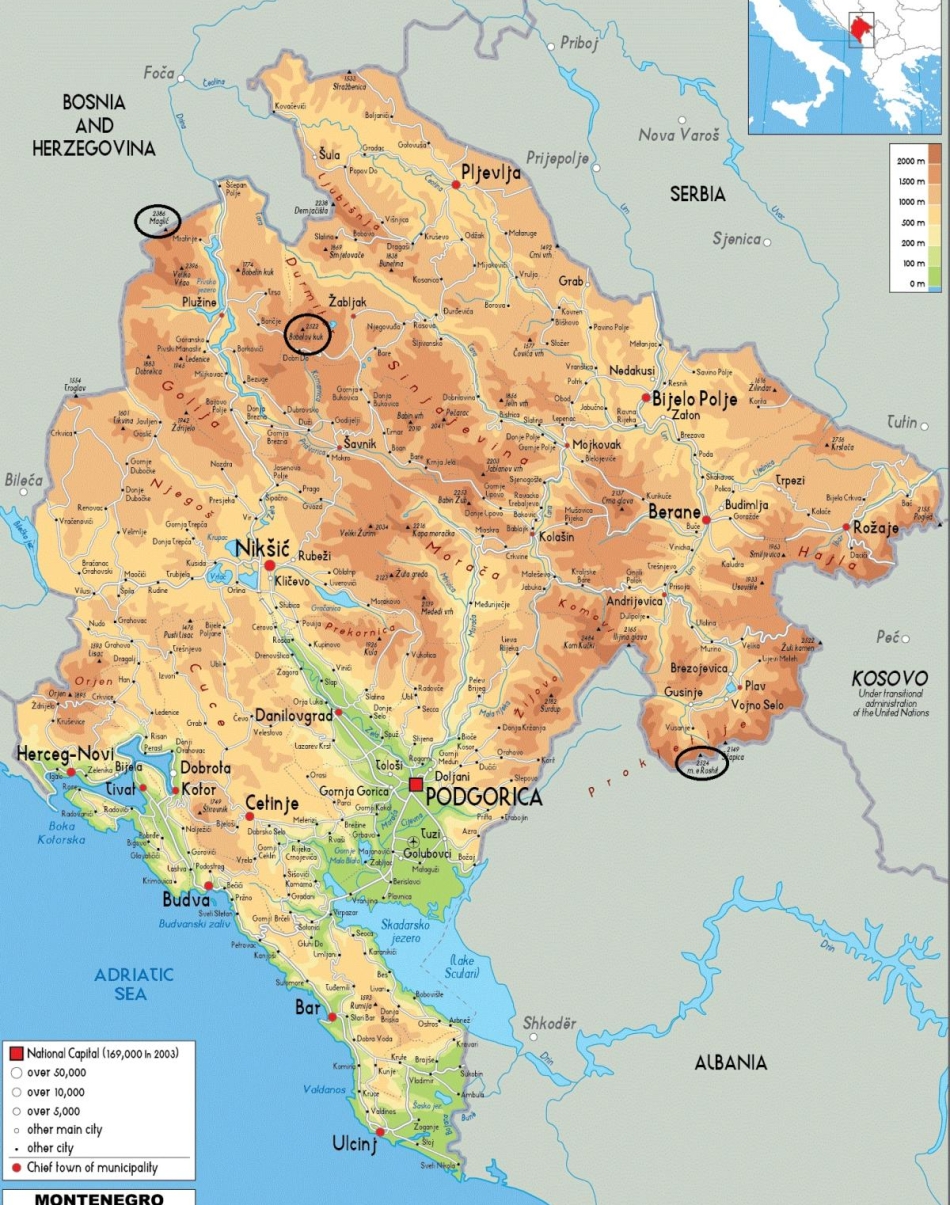 (ID_14514597) (/EZEZAGUNA) montenegro_physical_map (ID_14514597) (/EZEZAGUNA) montenegro_physical_map