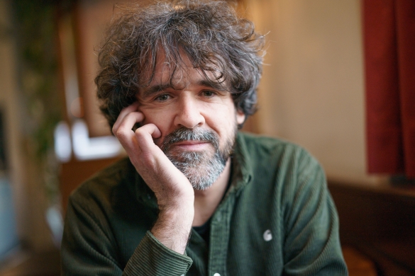 Gorka Urbizu musikaria, urtarrilean, Lekunberrin. ENDIKA PORTILLO / FOKU Gorka Urbizu musikaria, urtarrilean, Lekunberrin. ENDIKA PORTILLO / FOKU