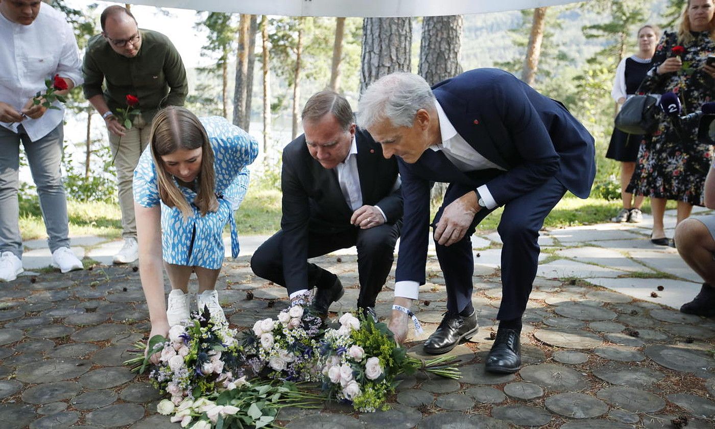 Oroitza ekitaldia. GEIR OLSEN / EFE. Oroitza ekitaldia. GEIR OLSEN / EFE.