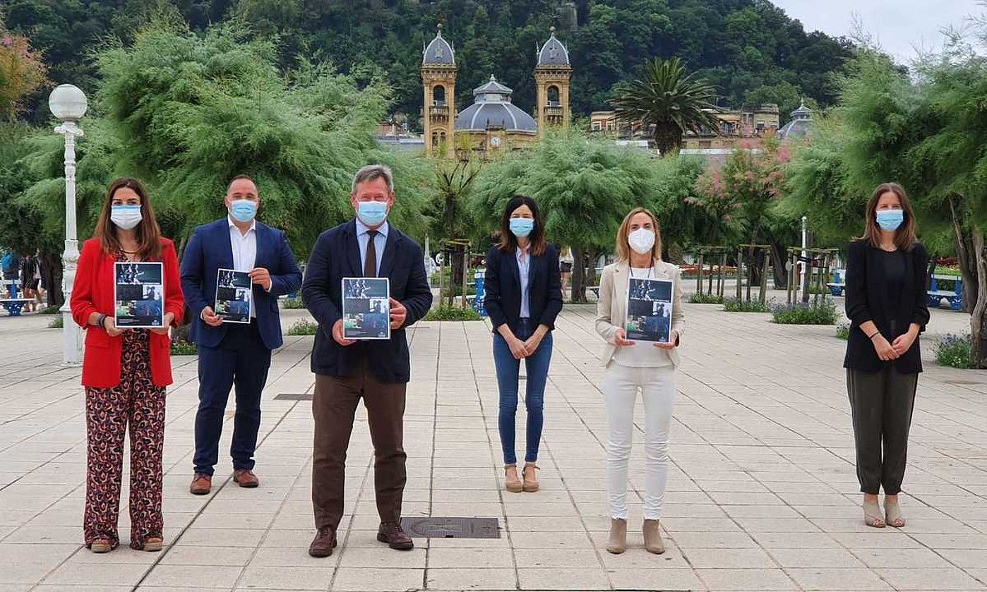 Donostian aurkeztu zuten atzo plana, Bingen Zupiria sailburuaren eskutik. IREKIA.