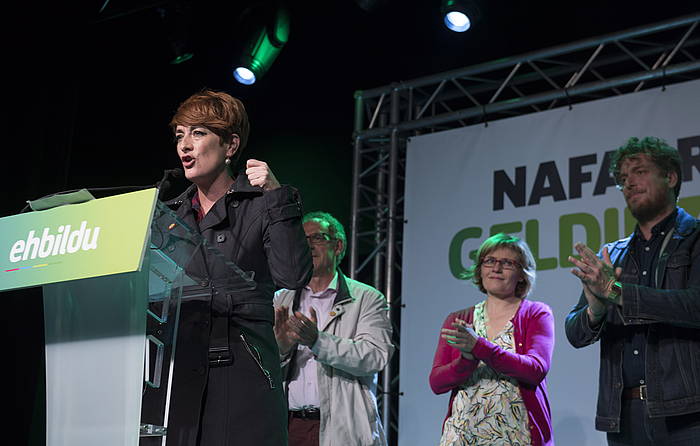 Bakartxo Ruiz, EH Bilduko parlamentaria, bart. JAGOBA MANTEROLA, FOKU