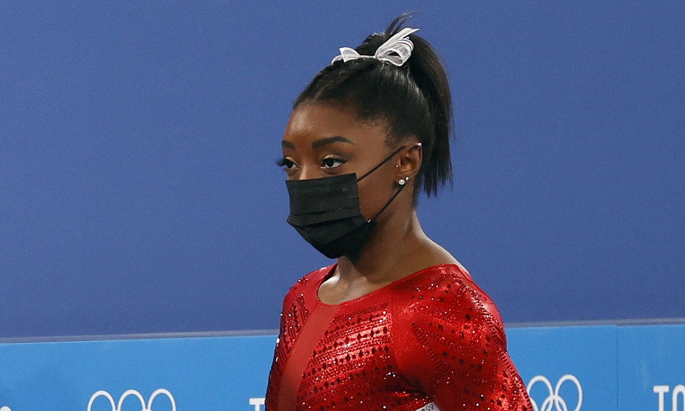 Simone Biles. HOW HWEE YOUNG / EFE.