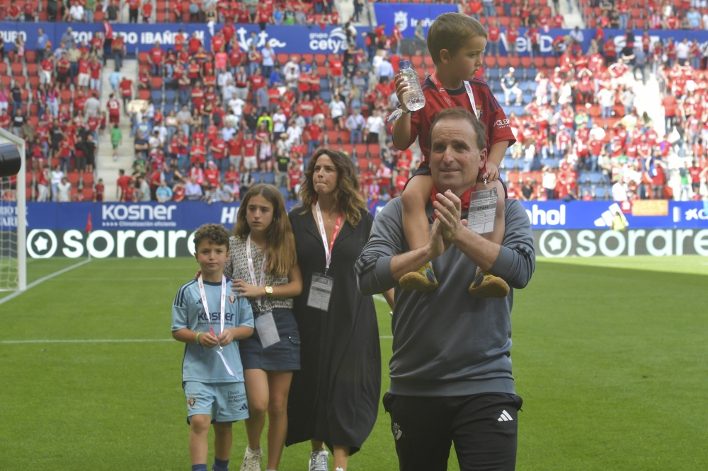 (ID_13920147) (Idoia Zabaleta/@FOKU) 2024-05-25, Iruñea. Ligako azken jardunaldia Osasuna eta Villarreal artean (ID_13920147) (Idoia Zabaleta/@FOKU) 2024-05-25, Iruñea. Ligako azken jardunaldia Osasuna eta Villarreal artean