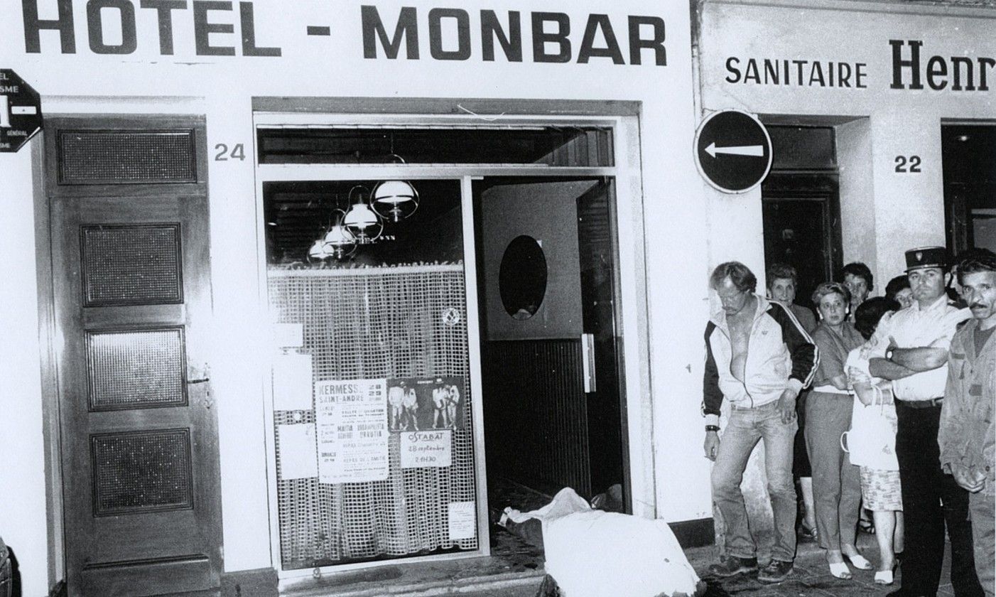 GALek lau lagun hil zituen Baionako Monbar ostatuan, 1985eko irailean. D. VELEZ. GALek lau lagun hil zituen Baionako Monbar ostatuan, 1985eko irailean. D. VELEZ.