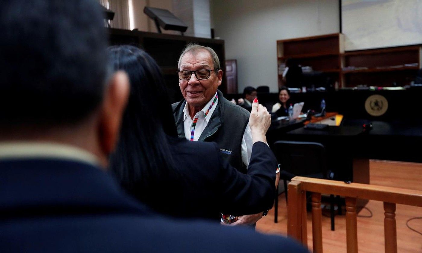 Benedicto Lucas jeneral ohia, artxiboko irudi batean. ESTEBAN BIBA / EFE. Benedicto Lucas jeneral ohia, artxiboko irudi batean. ESTEBAN BIBA / EFE.