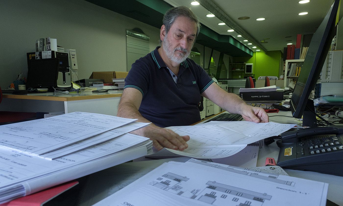 Javier Telleria, arkitektoa. JON URBE / FOKU.