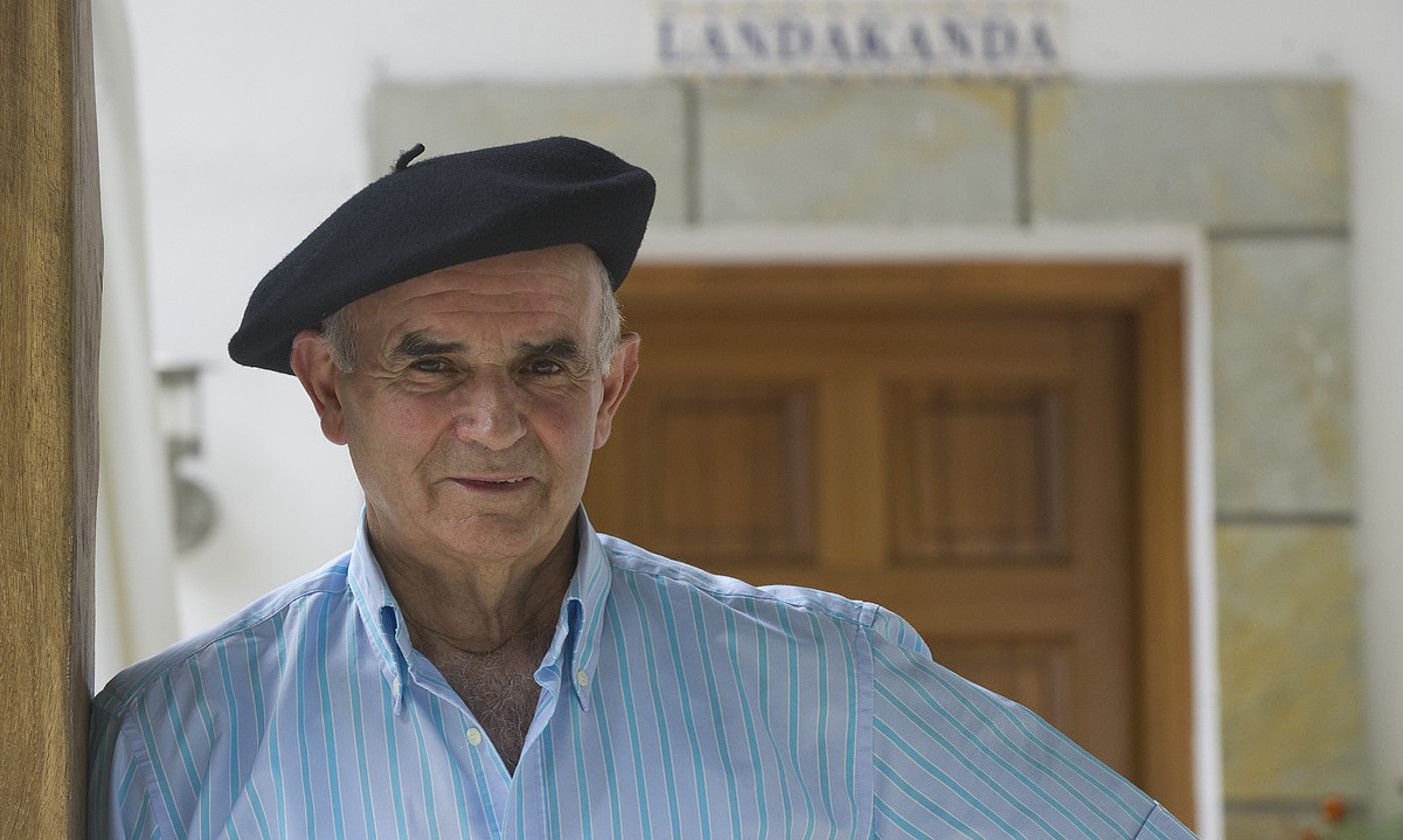 Ramon Zubizarreta Landakanda, 2012an. ANDONI CANELLADA / FOKU. Ramon Zubizarreta Landakanda, 2012an. ANDONI CANELLADA / FOKU.