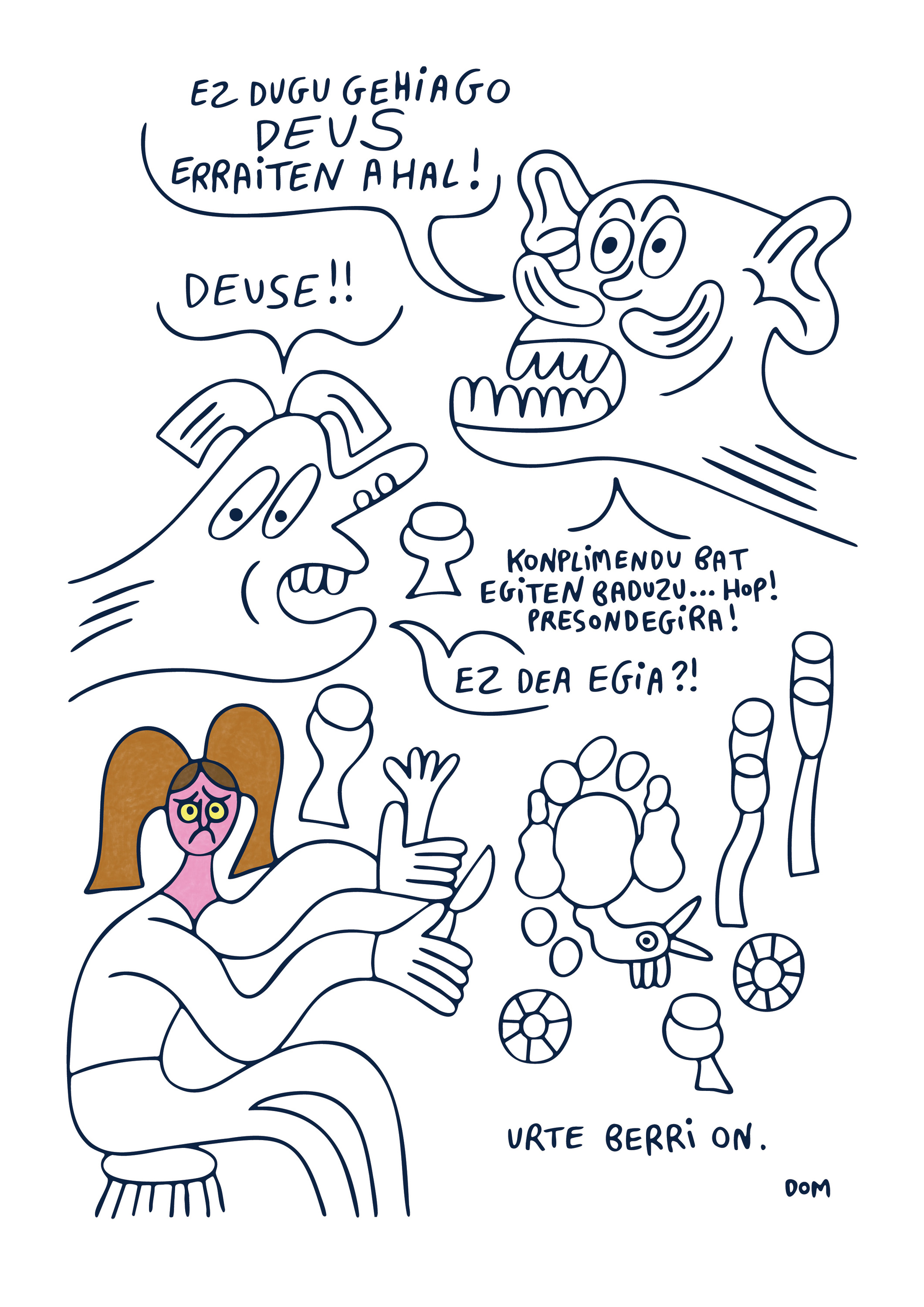 'Urte berri on' - Dom