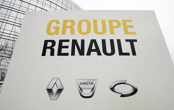 Renaulteko egoitza nagusia, Boulogne-Billancourt hirian. ETIENNE LAURENT / EFE
