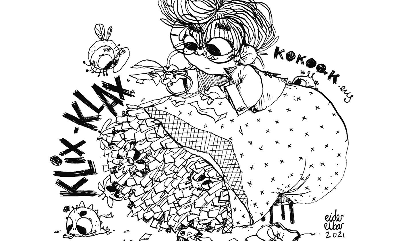 Gorka Belaskoren ilustrazioa. GORKA BELASKO / #INKURRIA. Gorka Belaskoren ilustrazioa. GORKA BELASKO / #INKURRIA.