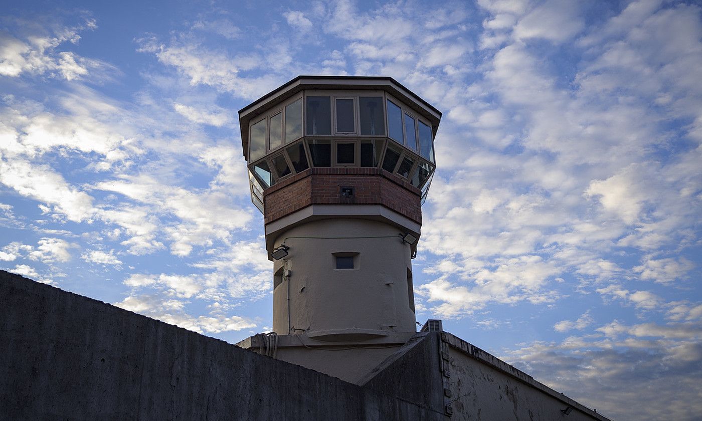 Basauriko espetxeko zaintzarako talaia (Bizkaia). ARITZ LOIOLA / FOKU.