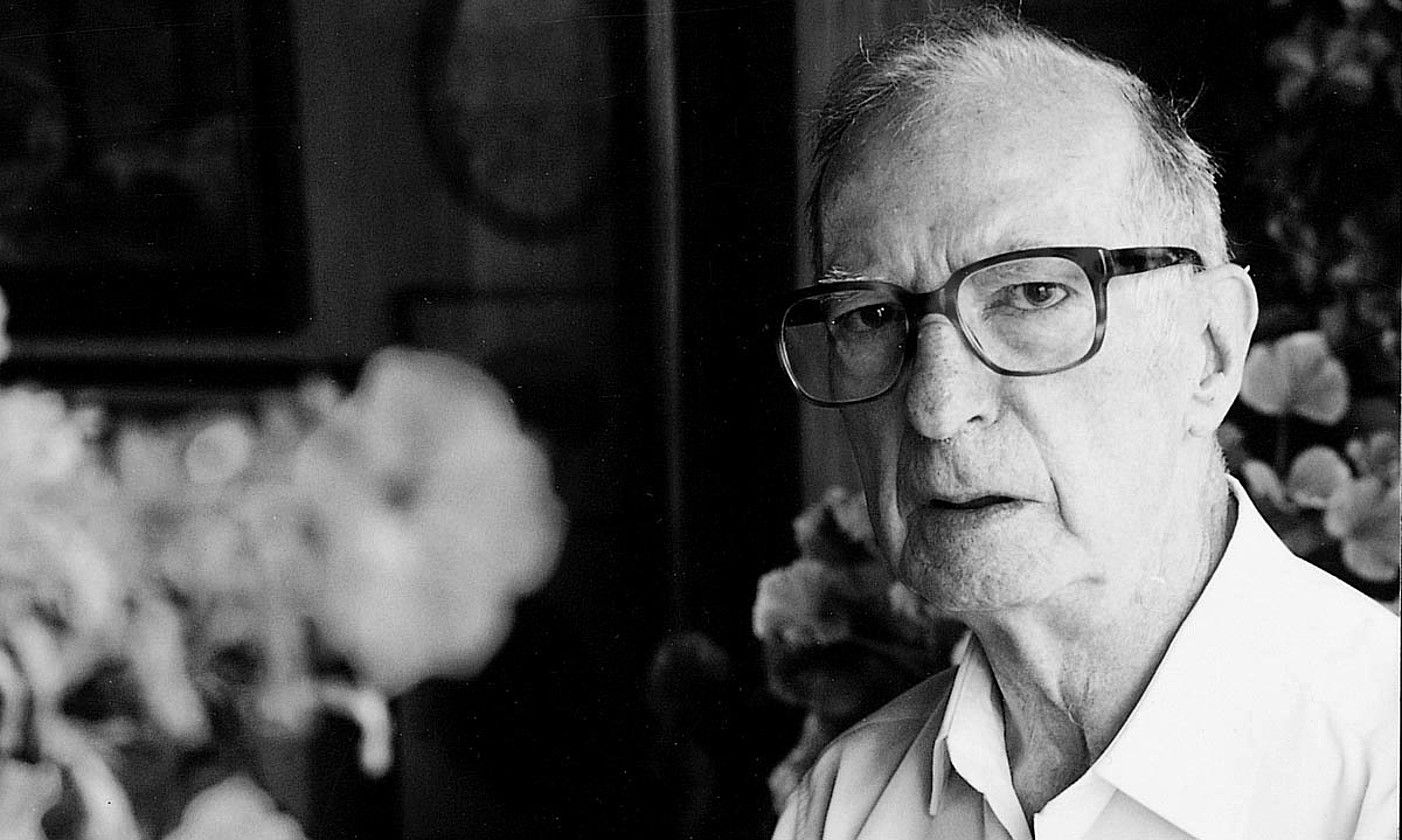 Martin Ugalde bizitzako azken urteetan. JAKIN ETA MARTIN UGALDEREN FAMILIA