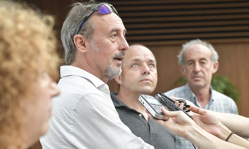 Goldarazena jarduneko alkatea. Haren lekukoa hartuko du Arrizubietak. IDOIA ZABALETA, FOKU