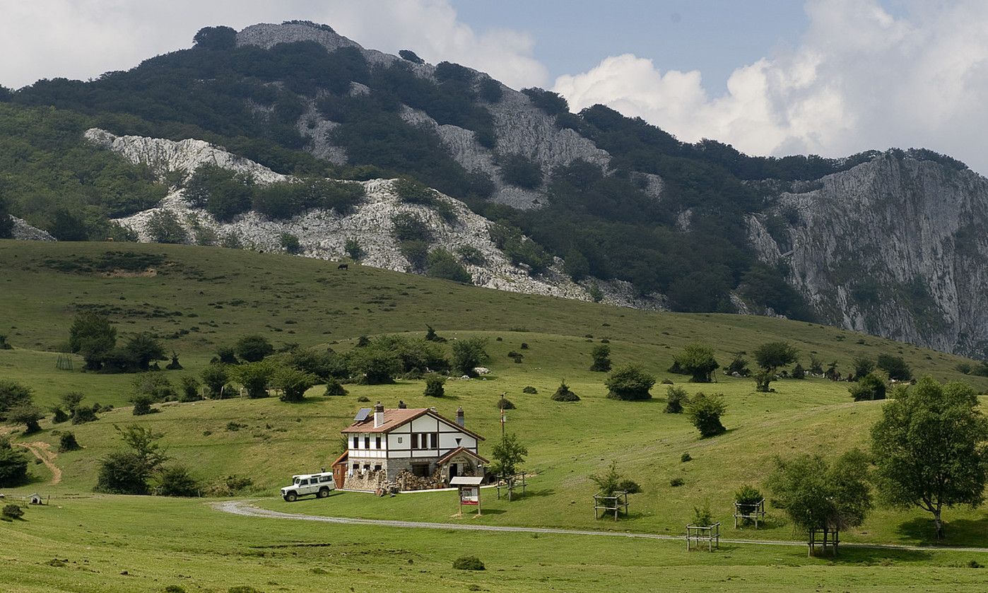 Gorbeiako natur parkea, artxiboko irudi batean. RAUL BOGAJO / FOKU.