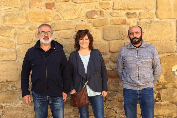 EH Bilduren Samaniegoko hiru zinegotziak.