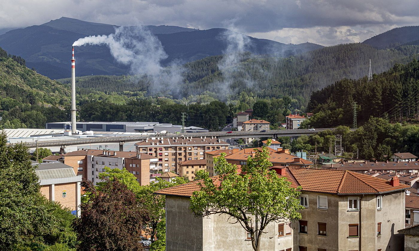 Aiaraldean biztanle gehien dituen herria da Laudio, Amurriorekin batera. Bi herri horiek dituzte langabezia tasarik handienak ere. ENDIKA PORTILLO / FOKU.