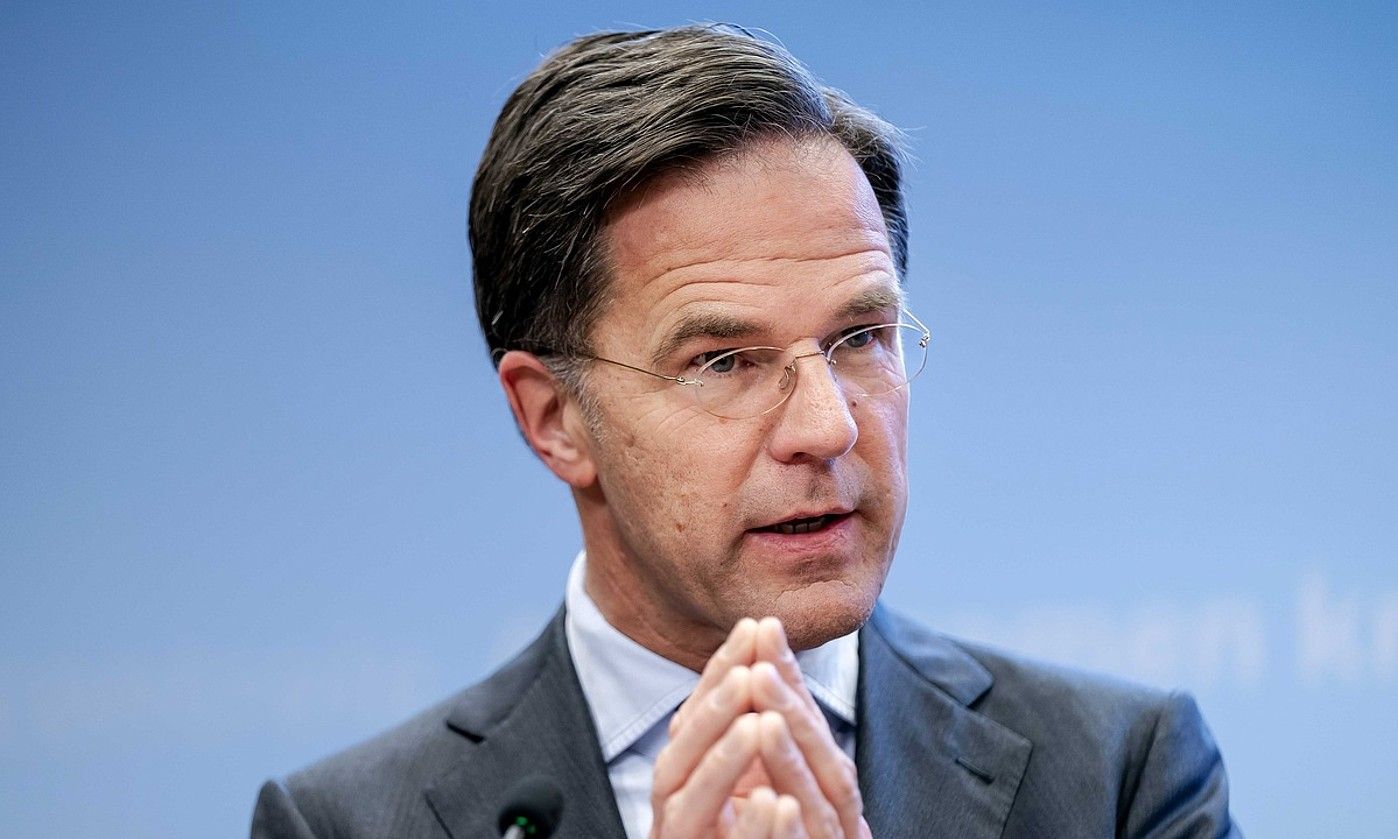 Mark Rutte. BART MAAT / EFE. Mark Rutte. BART MAAT / EFE.