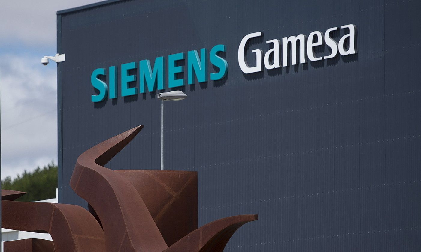 Siemens Gamesaren planta bat. Tobin tasa ordaintzen hasi beharko du. I. U. / FOKU.