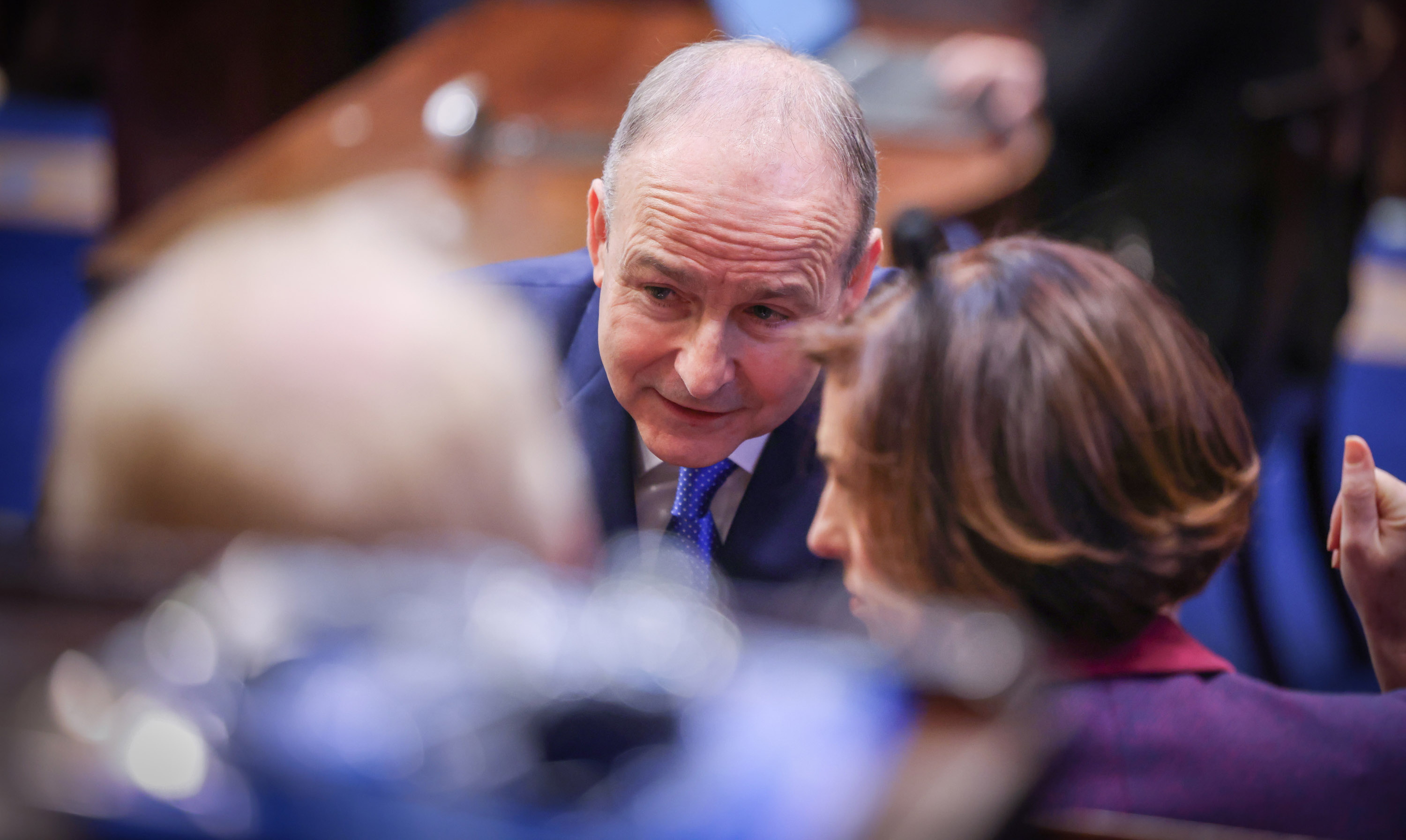 Micheal Martin Irlandako lehen ministro izendatu berria, artxiboko irudi batean. FERGAL PHILIPPS / EFE