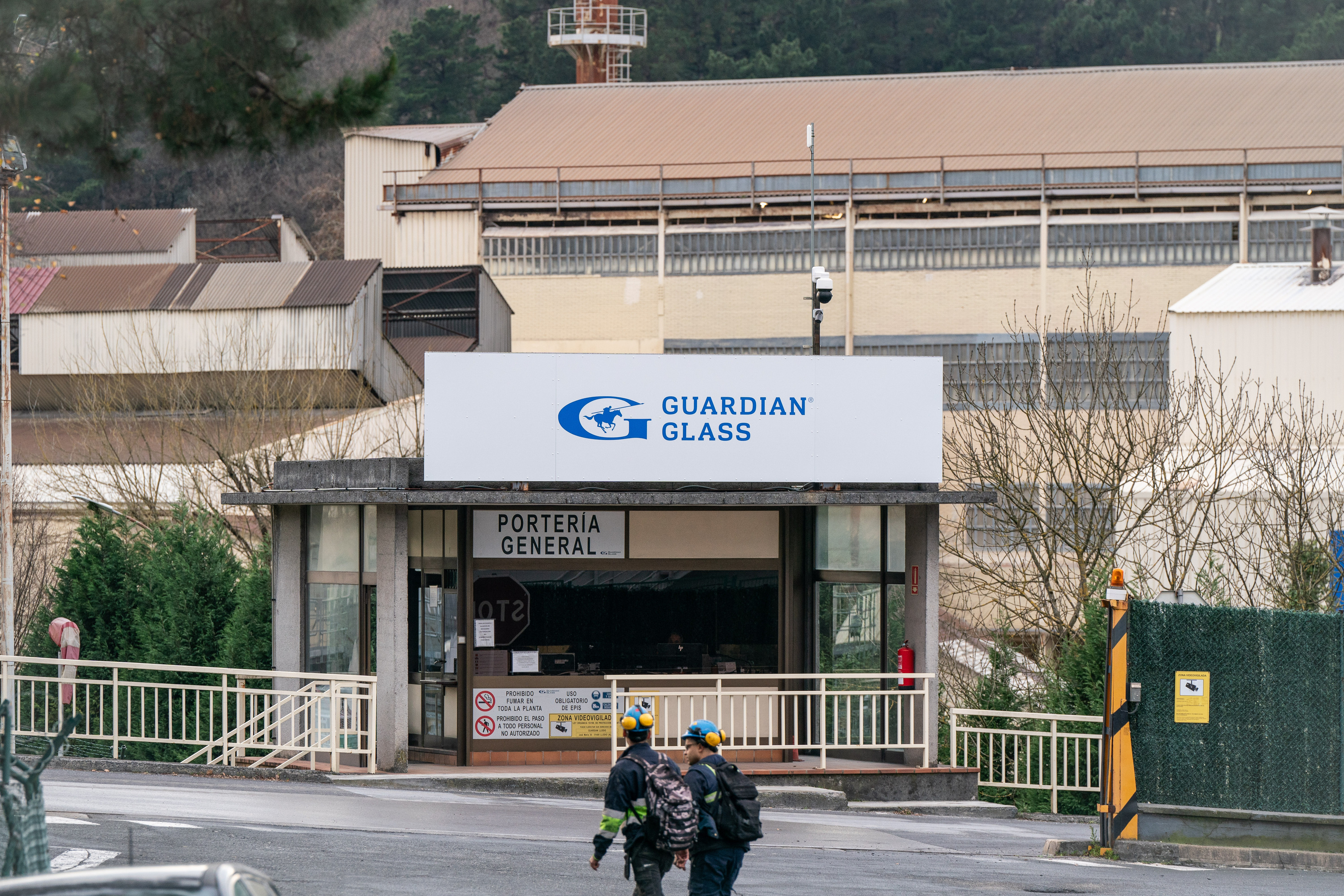 Guardian Glassek Laudion duen plantako sarrera. ENDIKA PORTILLO / FOKU