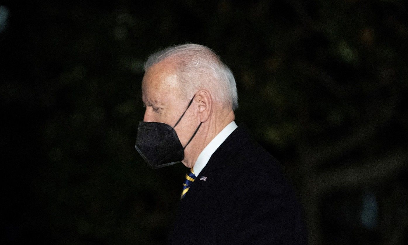 Joe Biden presidentea eta Kamala Harris presidenteordea, Atlantan. ERIK S. LESSER / EFE. Joe Biden presidentea eta Kamala Harris presidenteordea, Atlantan. ERIK S. LESSER / EFE.