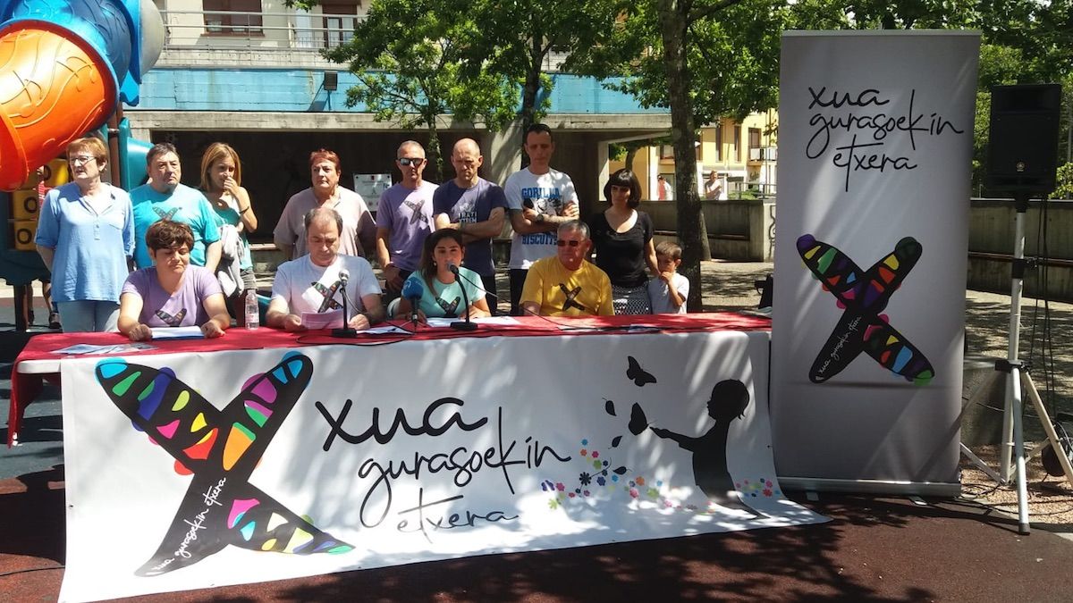 'Xua gurasoekin etxera' ekimena aurkztu dute Usurbilen. BERRIA