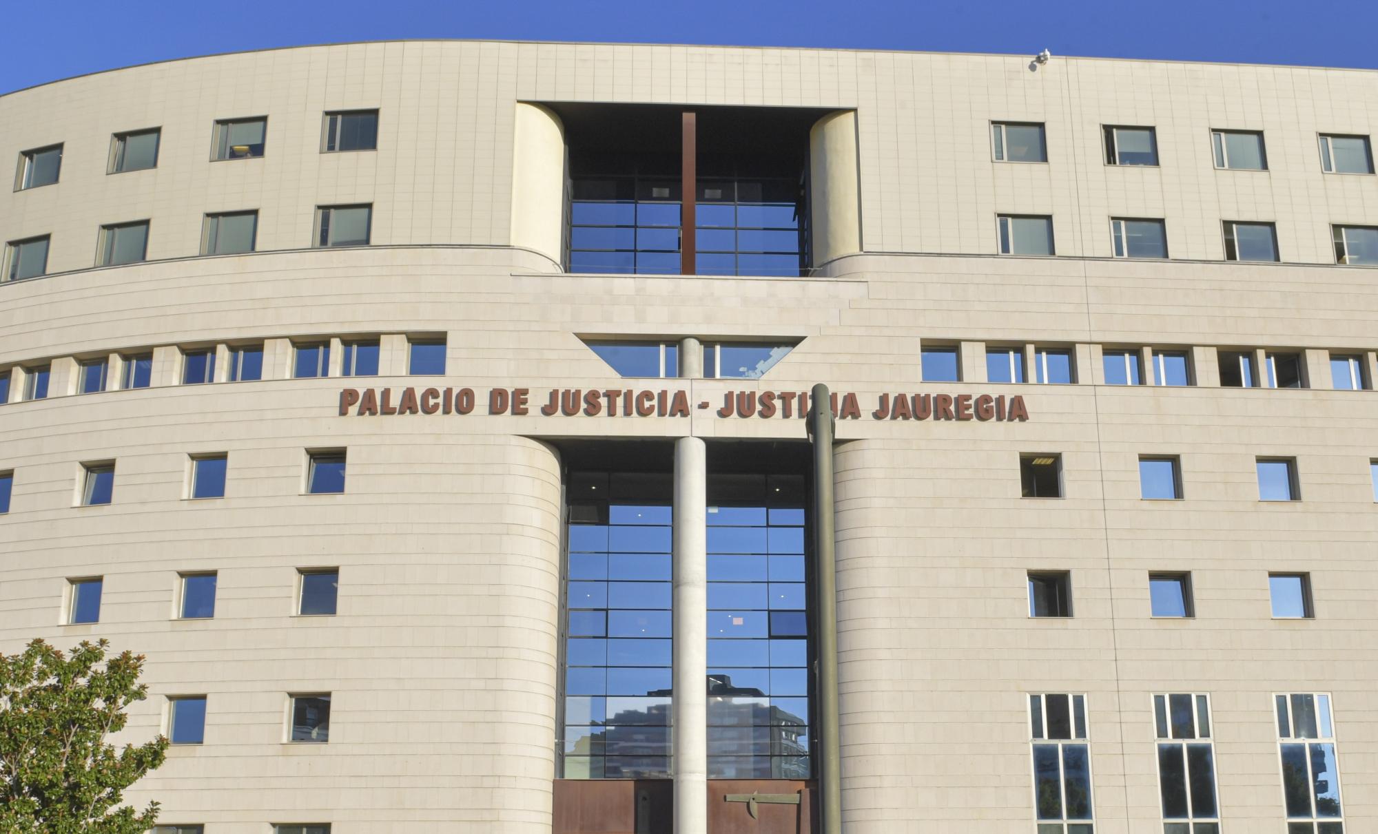 Nafarroako Justizia Auzitegia, artxiboko irudi batean. IDOIA ZABALETA / FOKU