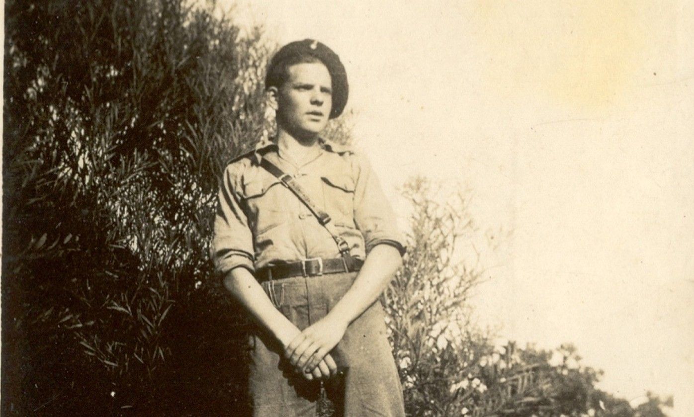 Jose Maria Agirre Salaberria, miliziano aritu zeneko argazki batean. BERRIA. Jose Maria Agirre Salaberria, miliziano aritu zeneko argazki batean. BERRIA.