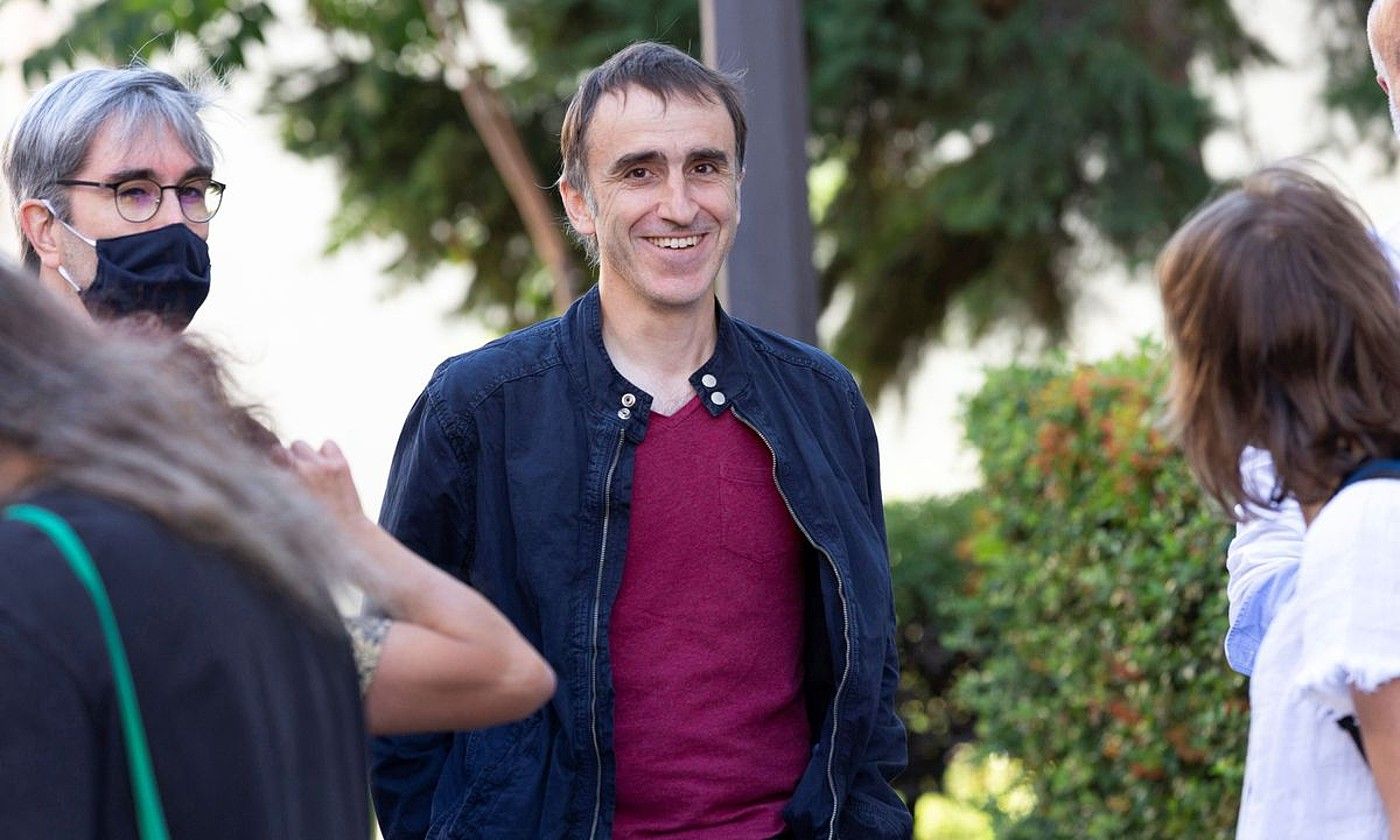 Egoitz Urrutikoetxea, Parisen, 2020ko uztailean. FERNANDO PÉREZ / EFE.