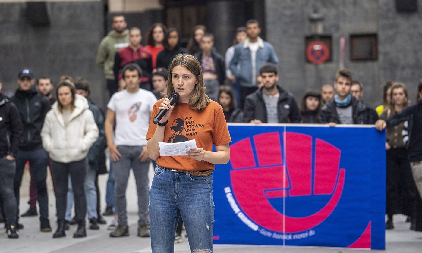 Ernairen agerraldia. M. RAMIREZ / FOKU.