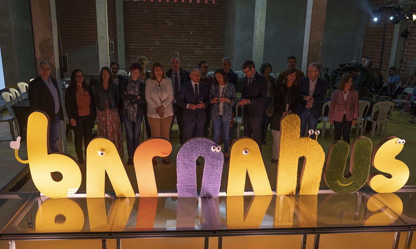 Barnahus ereduan oinarritutako lehen etxea izango dena aurkeztu zuten atzo, Gasteizen. RAUL BOGAJO/ FOKU. Barnahus ereduan oinarritutako lehen etxea izango dena aurkeztu zuten atzo, Gasteizen. RAUL BOGAJO/ FOKU.