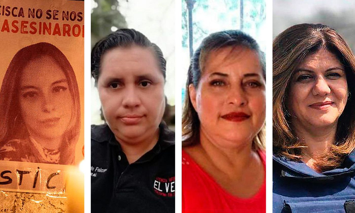Sheila Johana Garcia. El Veraz hedabide digitaleko erreportaria zen. Veracruz estastuko Cosoleacaque hrrian hil dute (Mexiko). BERRIA. Sheila Johana Garcia. El Veraz hedabide digitaleko erreportaria zen. Veracruz estastuko Cosoleacaque hrrian hil dute (Mexiko). BERRIA.