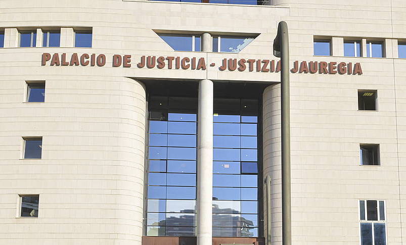 Nafarroako Justizia Auzitegi Nagusia, Iruñean, artxiboko irudi batean. IDOIA ZABALETA / FOKU
